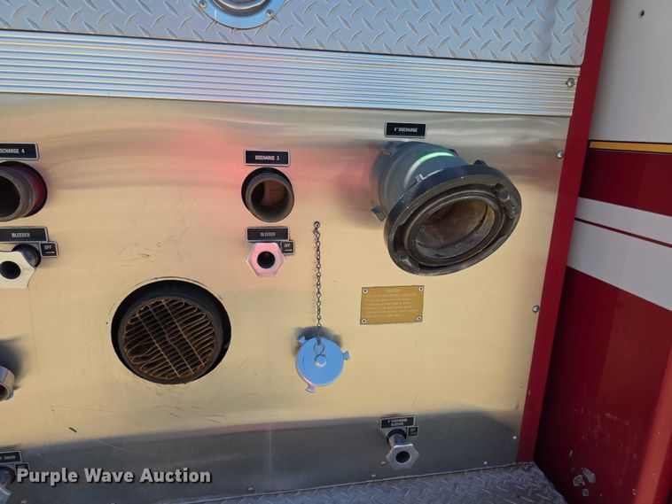 image for item EF3617 1990 Federal Motors E-One ladder fire truck