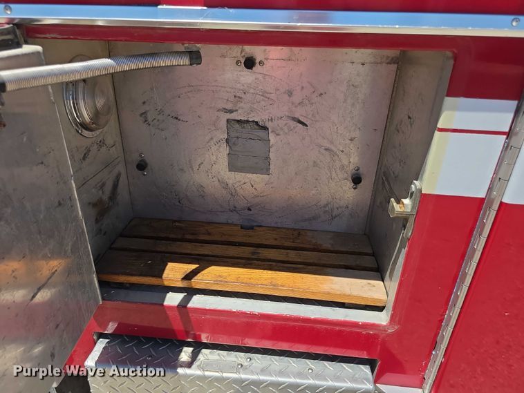 image for item EF3617 1990 Federal Motors E-One ladder fire truck