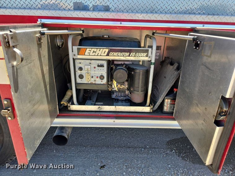 image for item EF3617 1990 Federal Motors E-One ladder fire truck