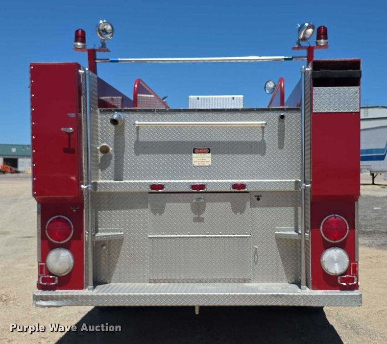 image for item EF3619 1986 Chevrolet  C70 Custom Deluxe pumper fire truck