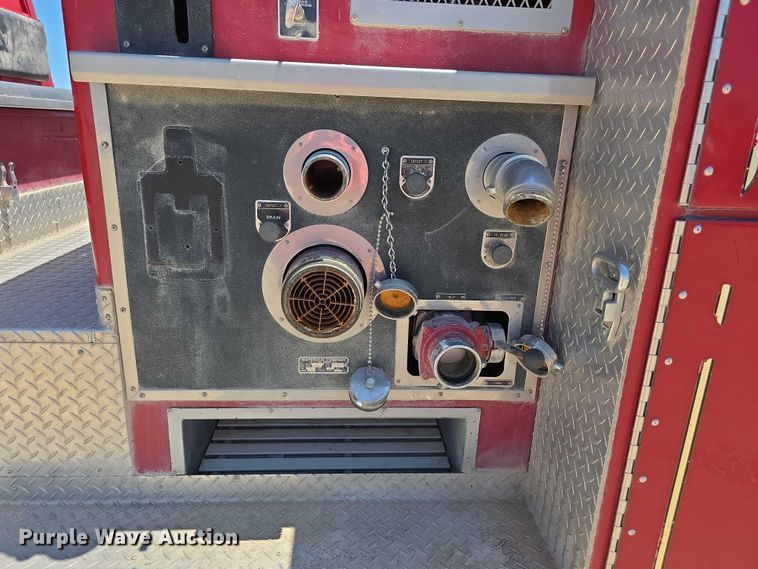 image for item EF3619 1986 Chevrolet  C70 Custom Deluxe pumper fire truck