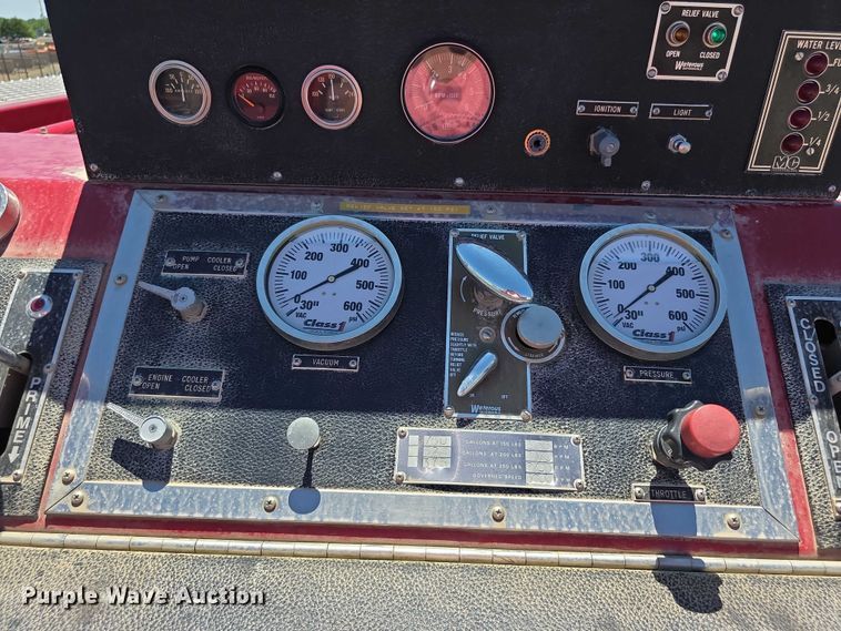 image for item EF3619 1986 Chevrolet  C70 Custom Deluxe pumper fire truck