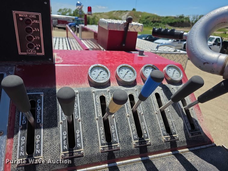 image for item EF3619 1986 Chevrolet  C70 Custom Deluxe pumper fire truck