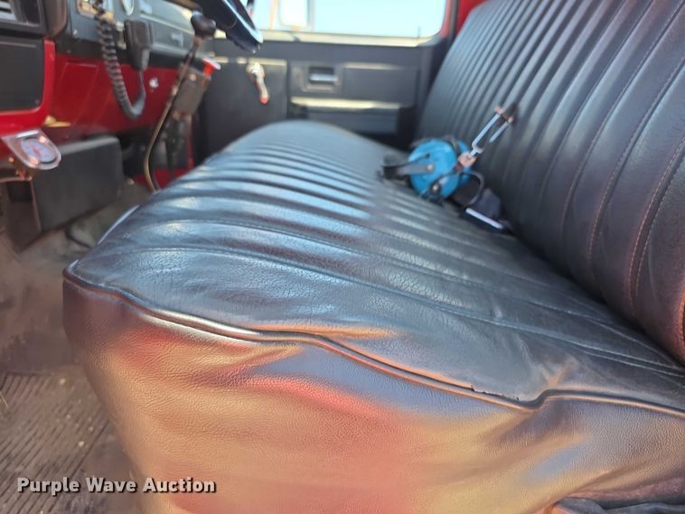 image for item EF3619 1986 Chevrolet  C70 Custom Deluxe pumper fire truck