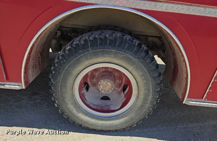 image for item EF3619 1986 Chevrolet  C70 Custom Deluxe pumper fire truck