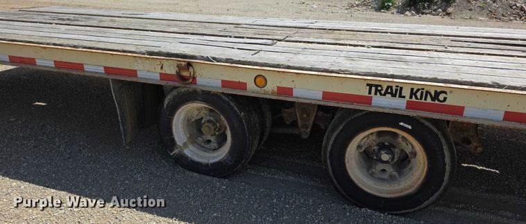 image for item EF3623 2000 Trail King TK40RB tilt deck equipment trailer