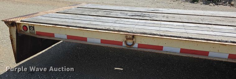 image for item EF3623 2000 Trail King TK40RB tilt deck equipment trailer