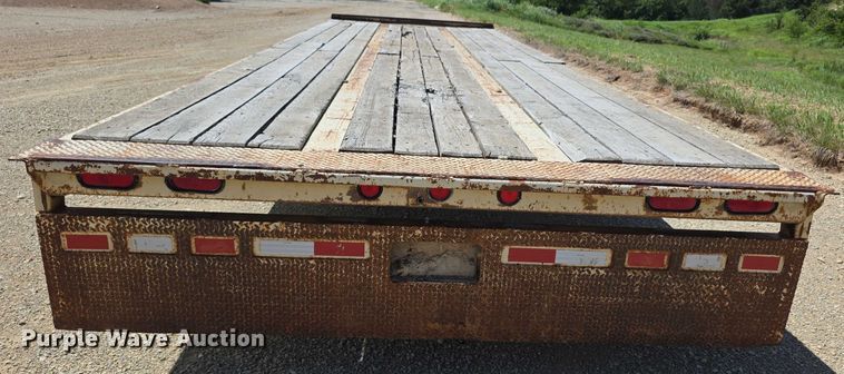 image for item EF3623 2000 Trail King TK40RB tilt deck equipment trailer