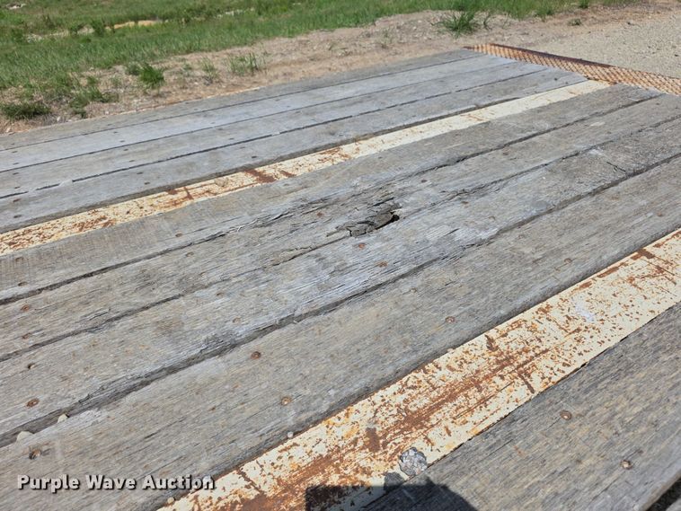 image for item EF3623 2000 Trail King TK40RB tilt deck equipment trailer