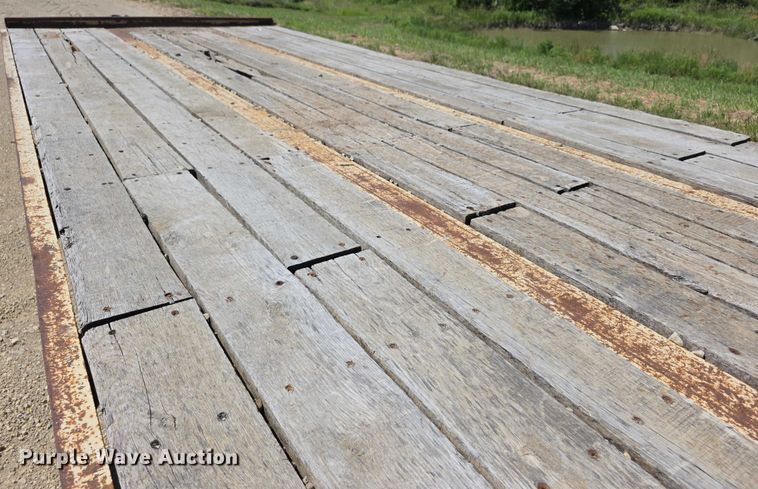 image for item EF3623 2000 Trail King TK40RB tilt deck equipment trailer