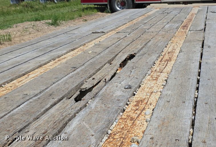 image for item EF3623 2000 Trail King TK40RB tilt deck equipment trailer