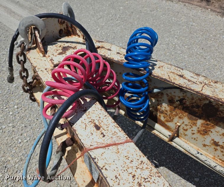 image for item EF3623 2000 Trail King TK40RB tilt deck equipment trailer