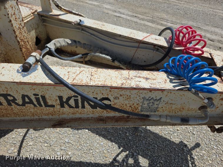 image for item EF3623 2000 Trail King TK40RB tilt deck equipment trailer