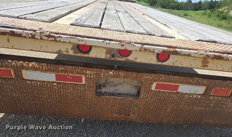 image for item EF3623 2000 Trail King TK40RB tilt deck equipment trailer