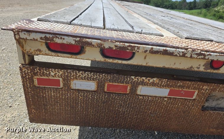 image for item EF3623 2000 Trail King TK40RB tilt deck equipment trailer