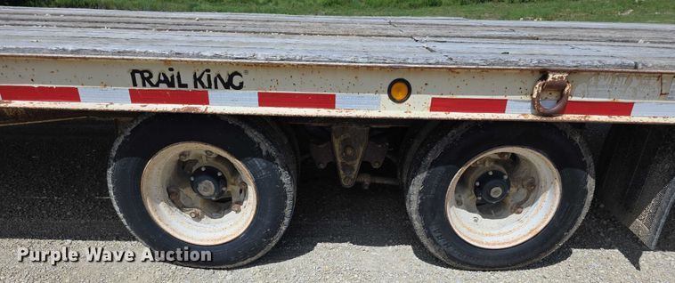 image for item EF3623 2000 Trail King TK40RB tilt deck equipment trailer