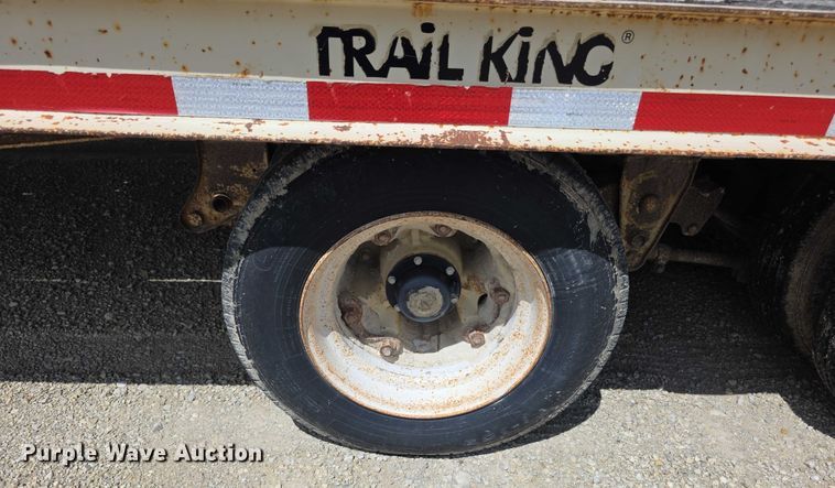 image for item EF3623 2000 Trail King TK40RB tilt deck equipment trailer