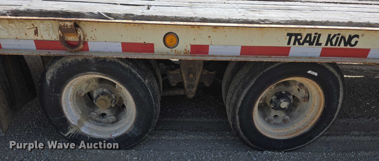 image for item EF3623 2000 Trail King TK40RB tilt deck equipment trailer