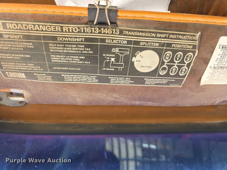 image for item EF3636 1984 ford LTL9000 semi truck