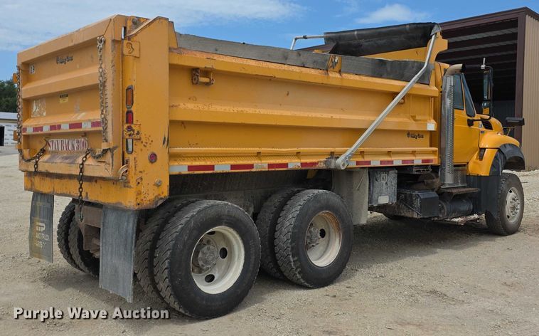 image for item EF3637 2014 International 7600 dump truck