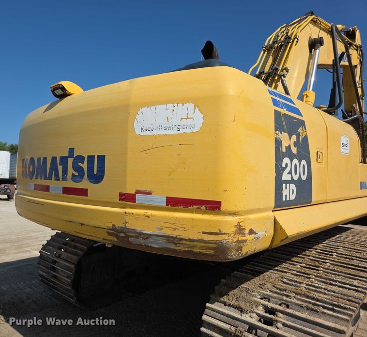 image for item EF3639 2009 Komatsu PC200LC-8 excavator