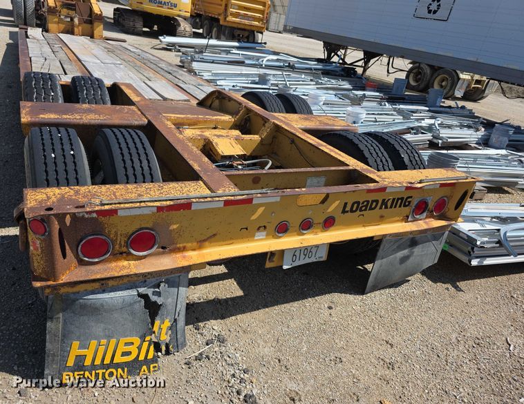 image for item EF3641 2004 Load King lowboy equipment trailer