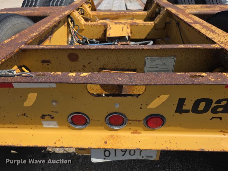 image for item EF3641 2004 Load King lowboy equipment trailer