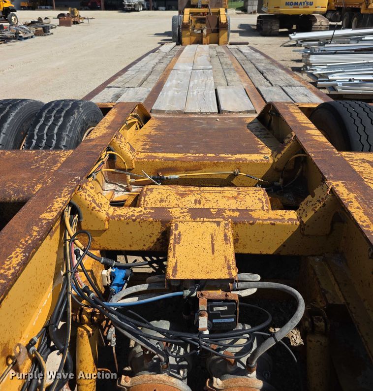 image for item EF3641 2004 Load King lowboy equipment trailer