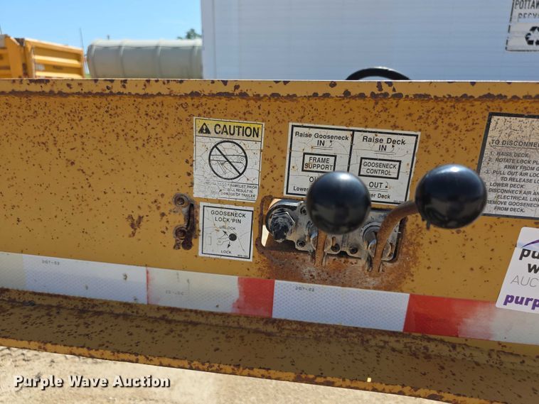 image for item EF3641 2004 Load King lowboy equipment trailer