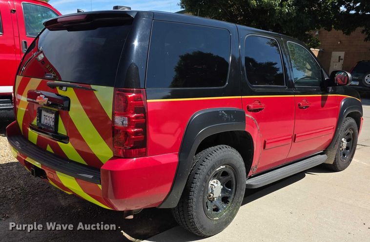 image for item EF3648 2009 Chevrolet Tahoe Police SUV