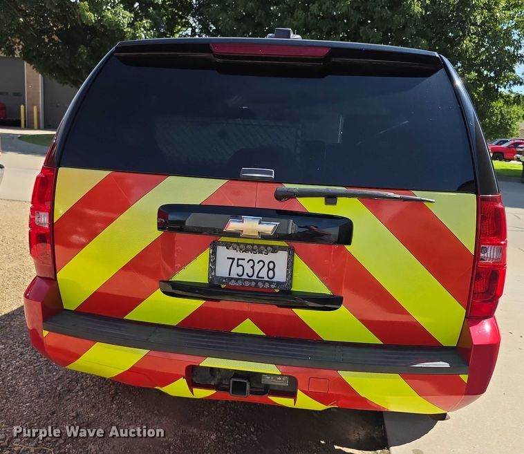 image for item EF3648 2009 Chevrolet Tahoe Police SUV