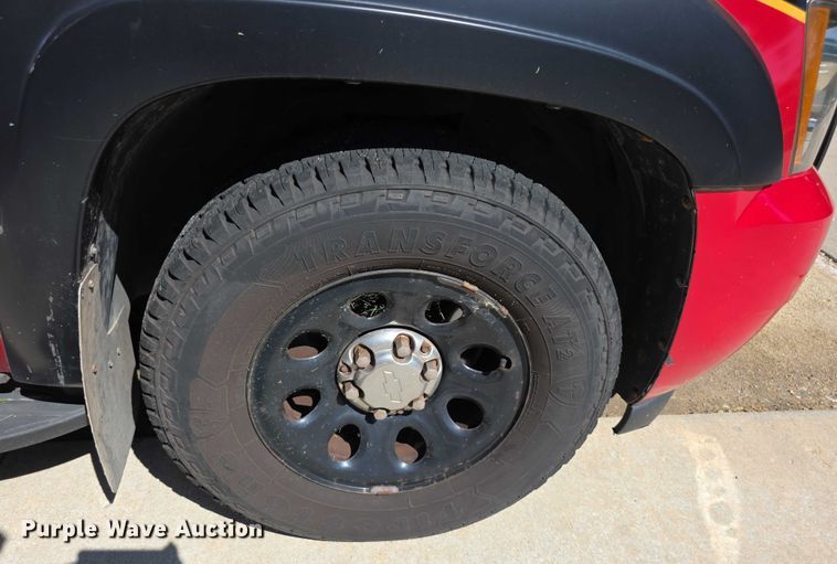 image for item EF3648 2009 Chevrolet Tahoe Police SUV
