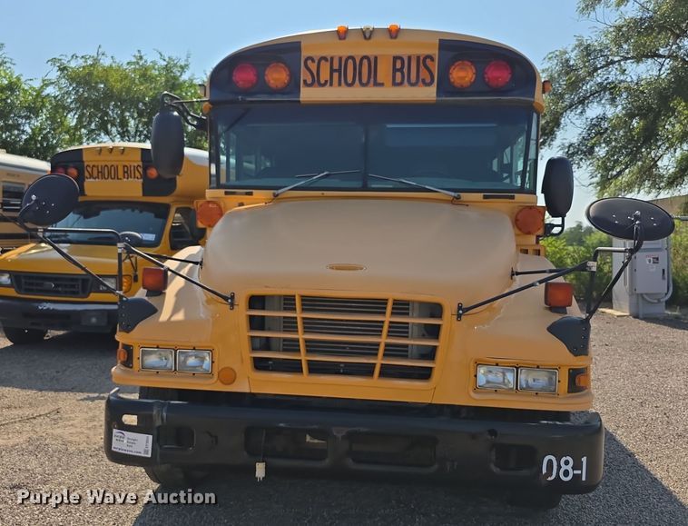 image for item EF3654 2007 Blue Bird Vision school bus