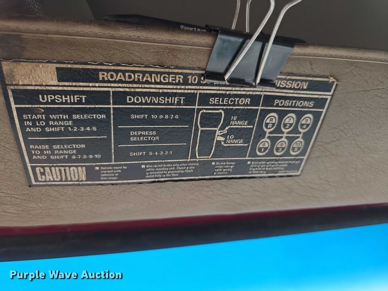 image for item EF3658 2006 Sterling L-Line dump truck