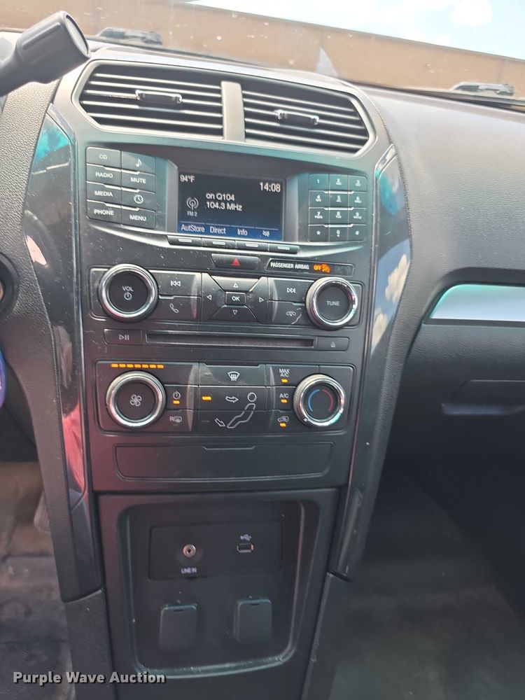 image for item EF3671 2016 Ford Explorer Police Interceptor SUV