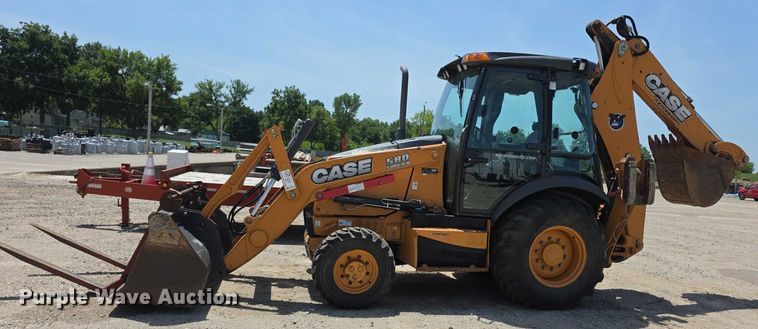 image for item EF3672 2013 Case 580 Super M backhoe