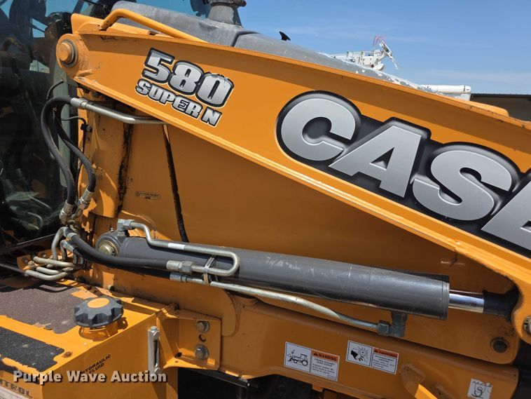 image for item EF3672 2013 Case 580 Super M backhoe