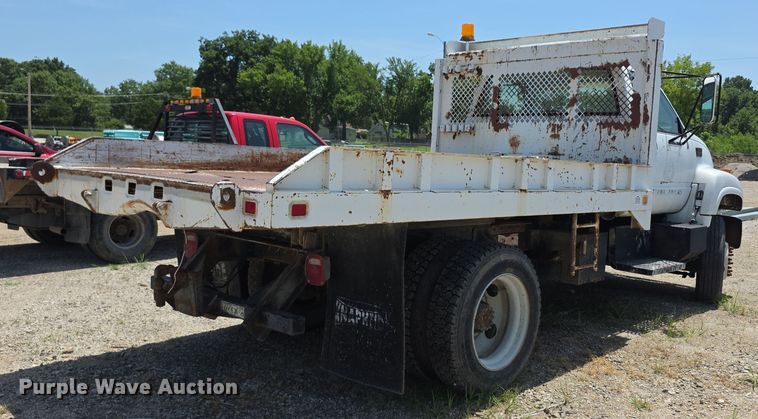 image for item EF3673 1999 Chevrolet C6500 dump flatbed truck