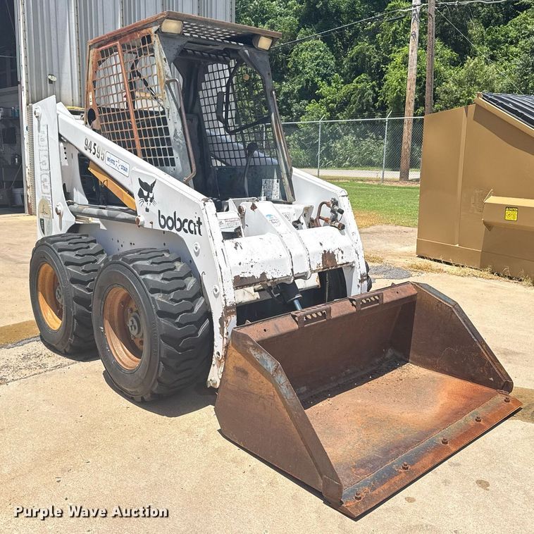 MINI CARGADOR SOBRE RUEDAS 1994 BOBCAT 853MACH