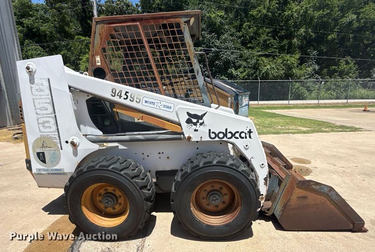 MINI CARGADOR SOBRE RUEDAS 1994 BOBCAT 853MACH