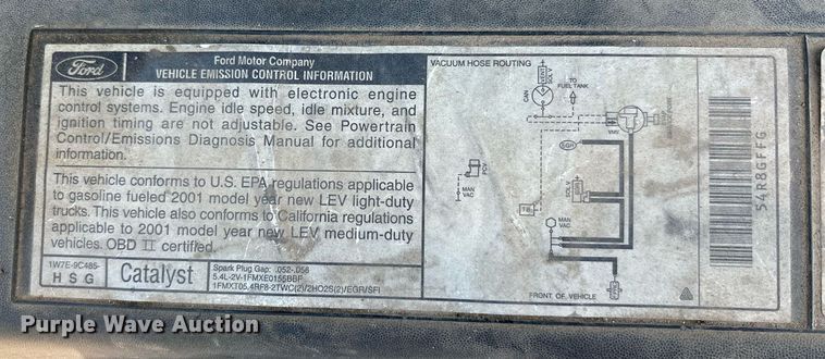 image for item EG8136 2001 Ford Expedition XLT SUV