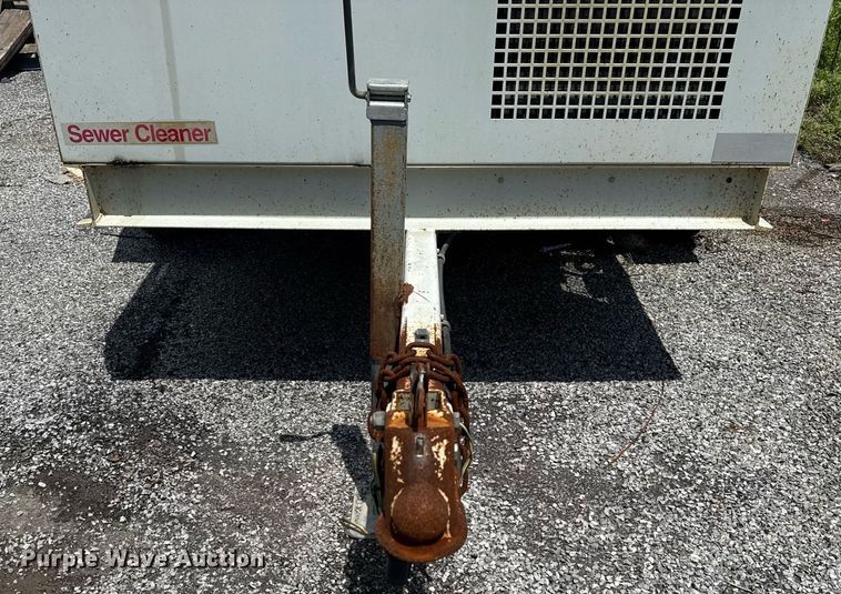 image for item EG8149 1994 Shamrock Pipe Tools sewer jetter trailer