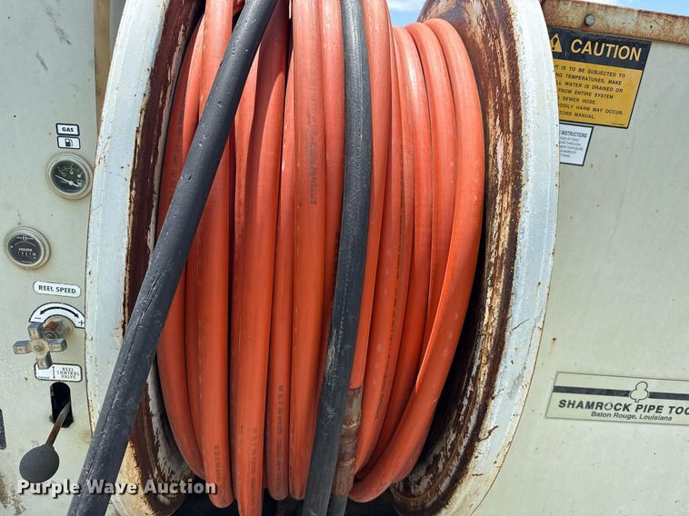 image for item EG8149 1994 Shamrock Pipe Tools sewer jetter trailer