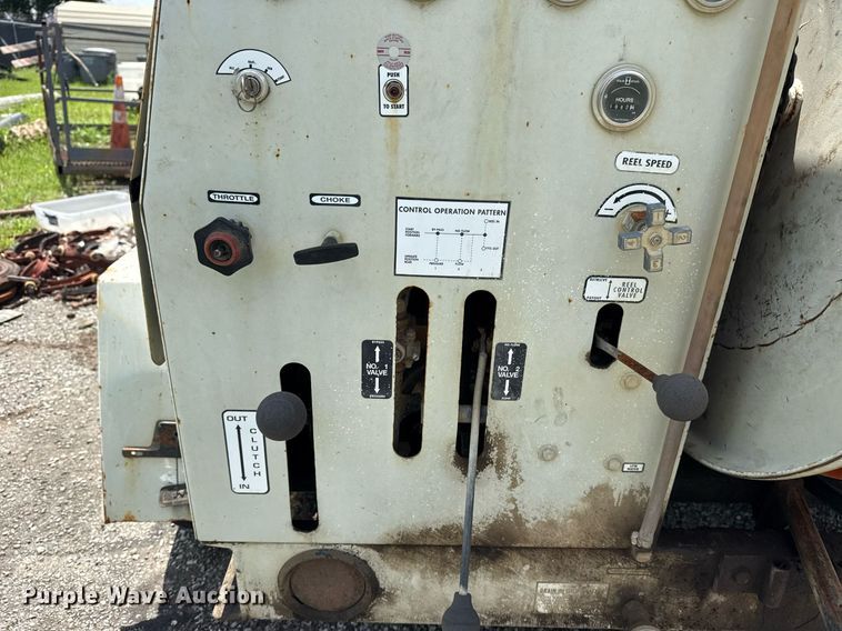 image for item EG8149 1994 Shamrock Pipe Tools sewer jetter trailer