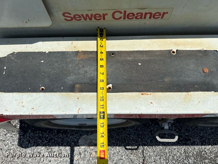 image for item EG8149 1994 Shamrock Pipe Tools sewer jetter trailer