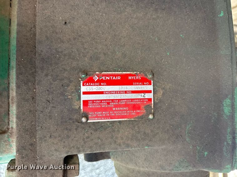 image for item EG8149 1994 Shamrock Pipe Tools sewer jetter trailer