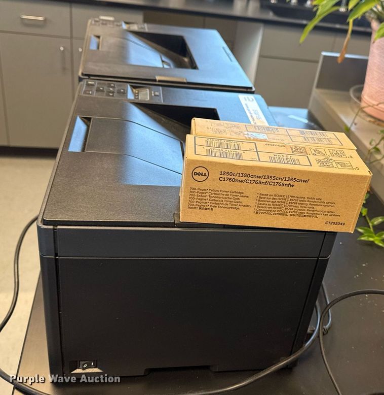 image for item EG8165 (2) Dell C1760nw color printers