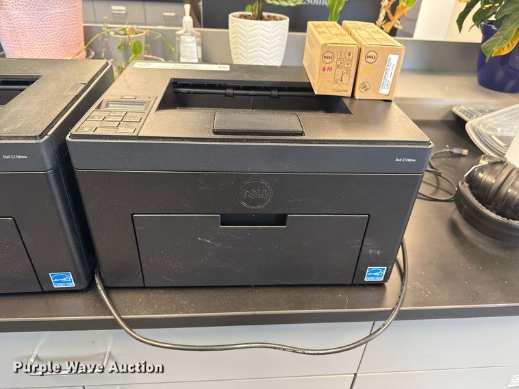 image for item EG8165 (2) Dell C1760nw color printers