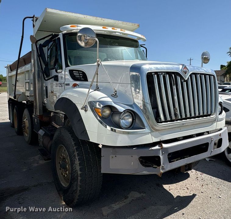 image for item EG8560 2012 International 7600 dump truck