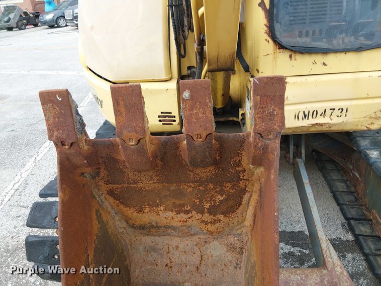 image for item EG8572 2004 Komatsu PC58UU-3E0 mini excavator